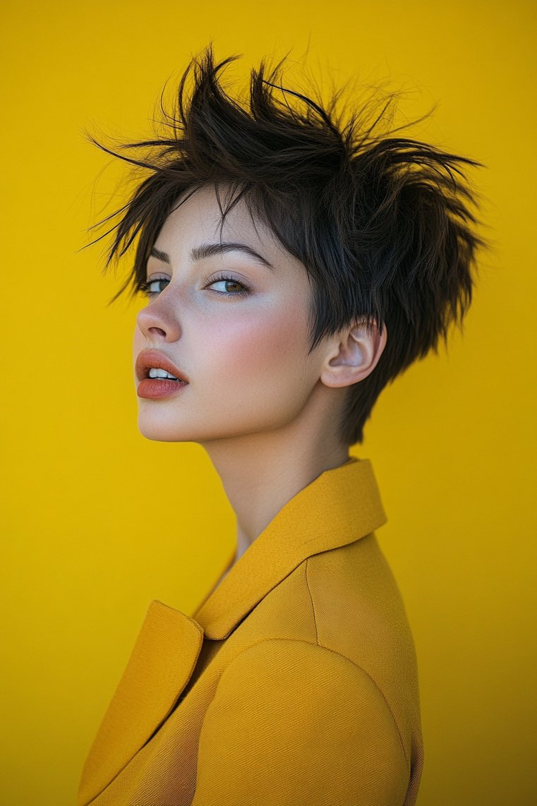 Spiky Short Cut