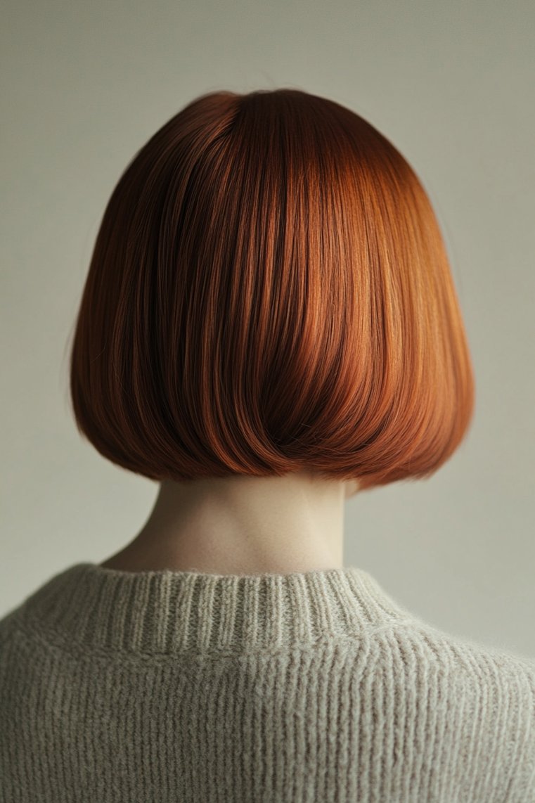 Stacked Red Bob