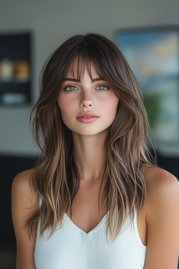 Straight Across Bangs