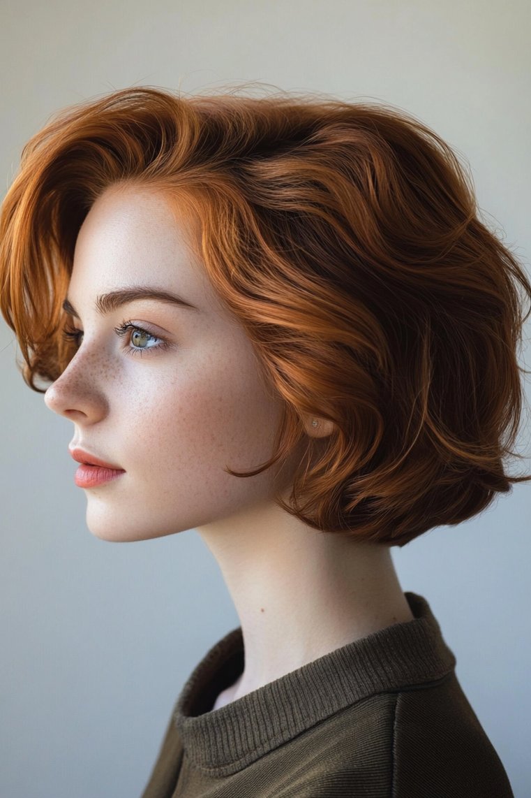Subtle Auburn Highlights