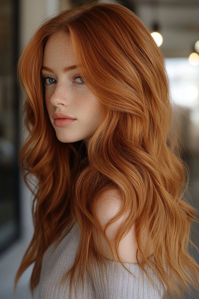 Subtle Balayage With Natural Tones