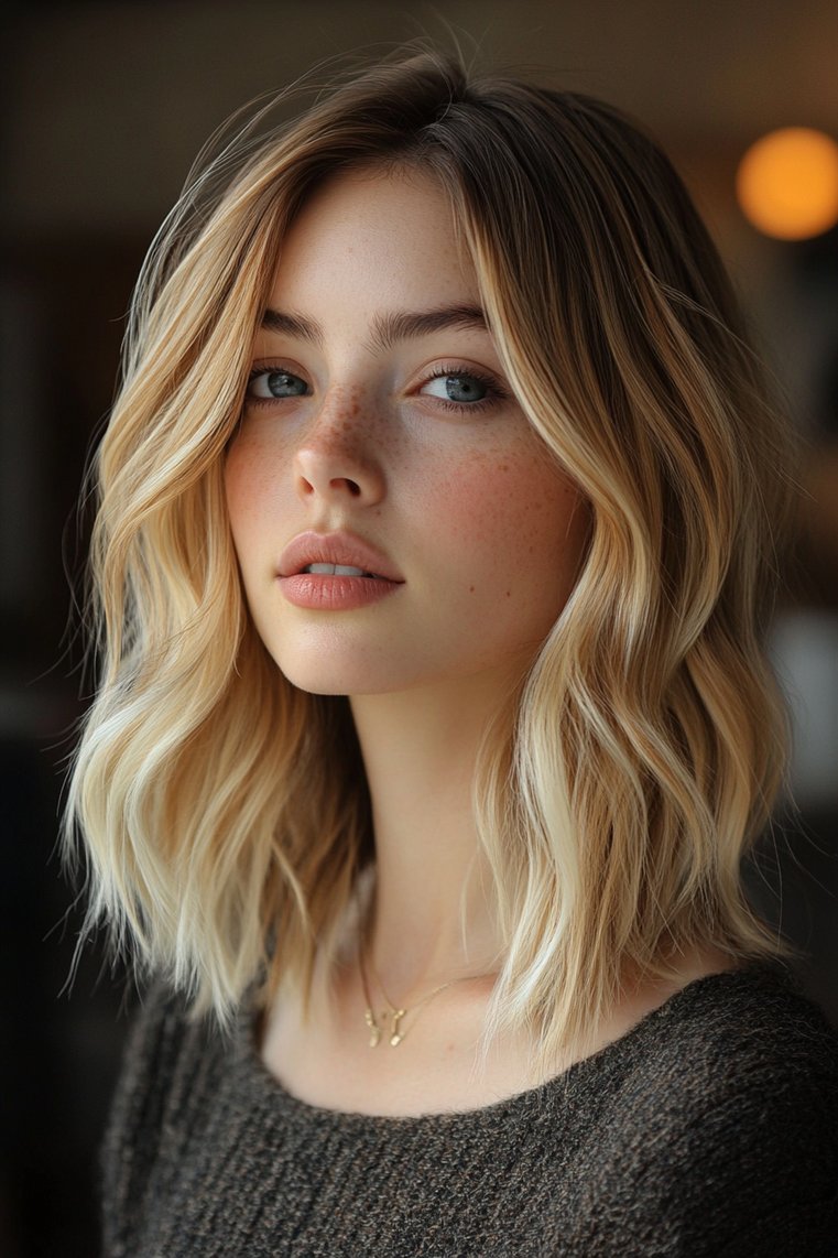 Subtle Ombre Wedge