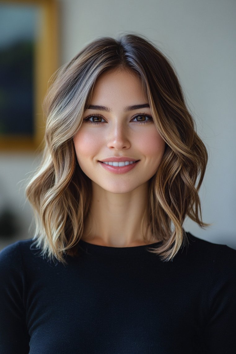 Subtle Ombre With Lob