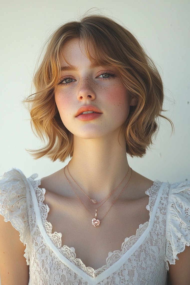 Subtle Rose Gold Ombre