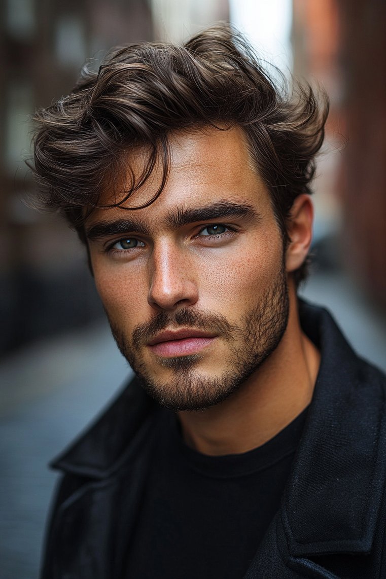 Tapered Wavy Cut