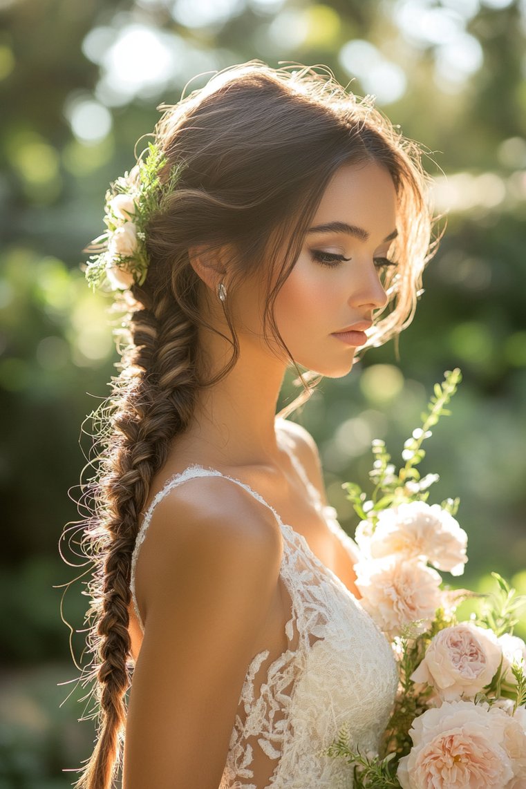 Textured Fishtail Braid