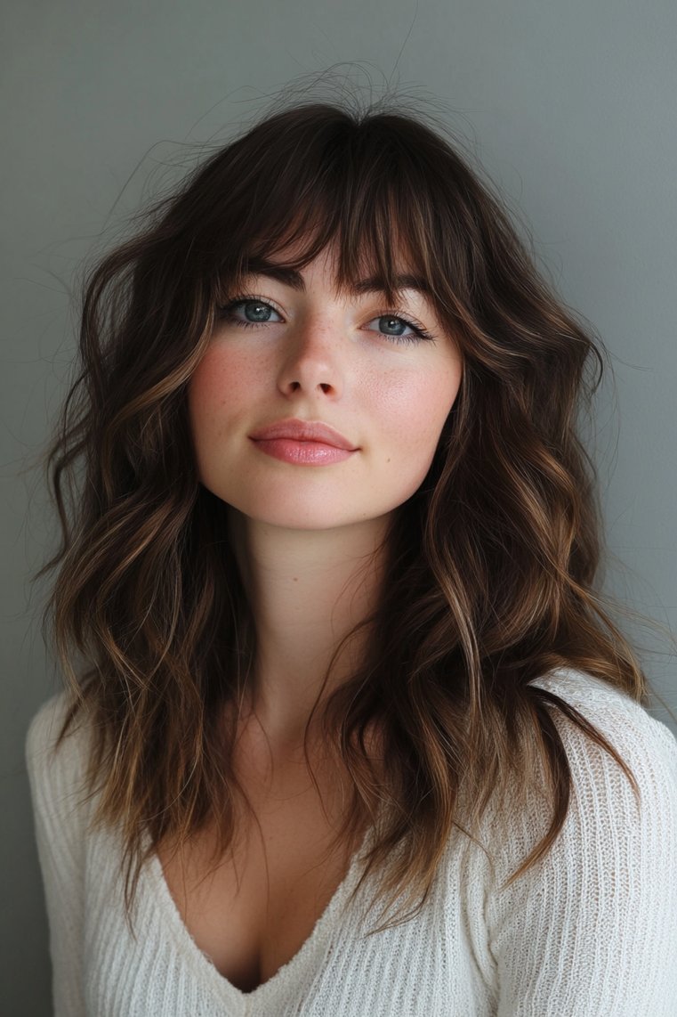 Textured Fringe With Lob