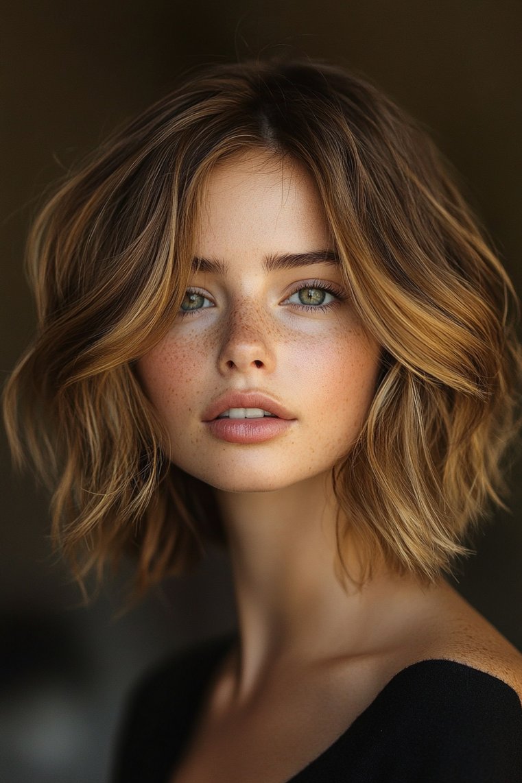 Textured Lob With Highlights