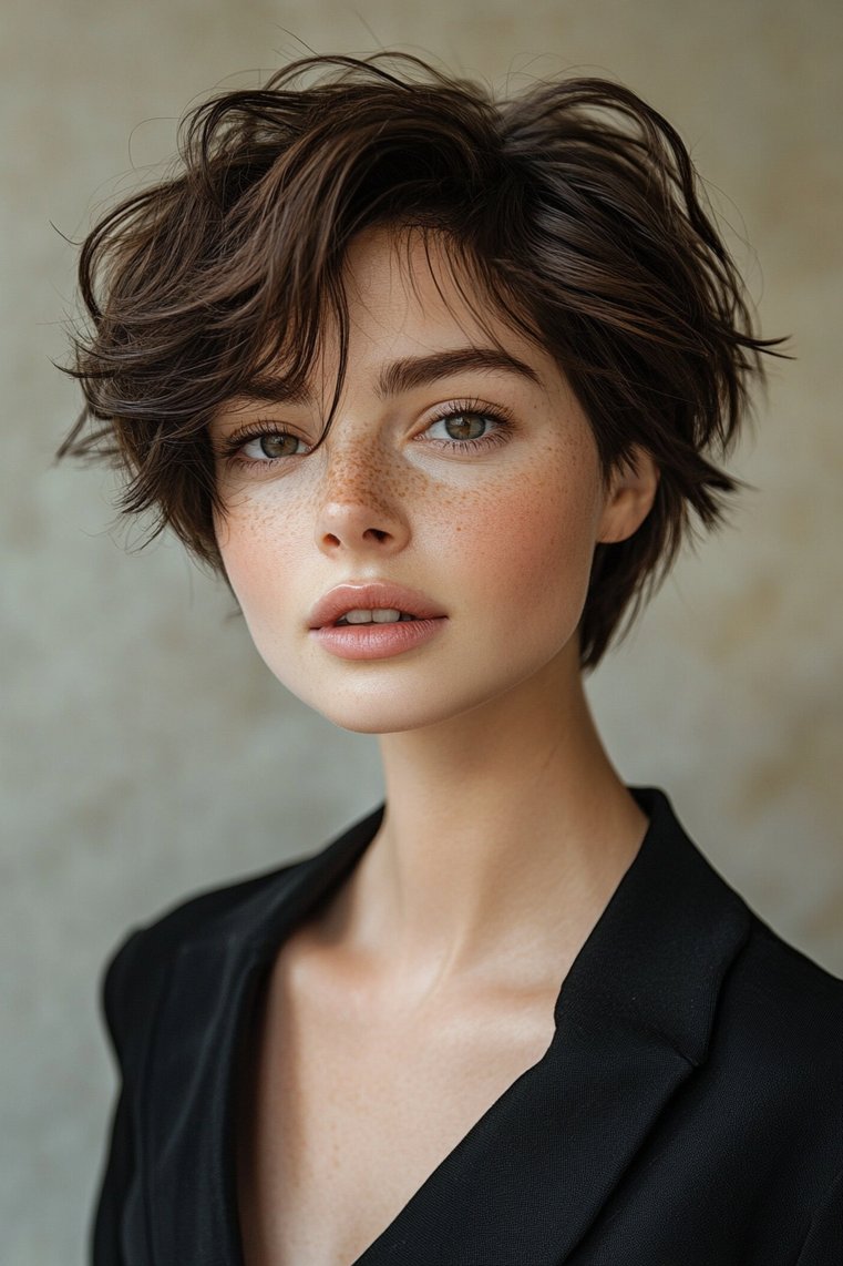 Textured Pixie Cut
