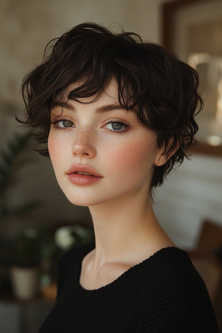 Textured Pixie Cut