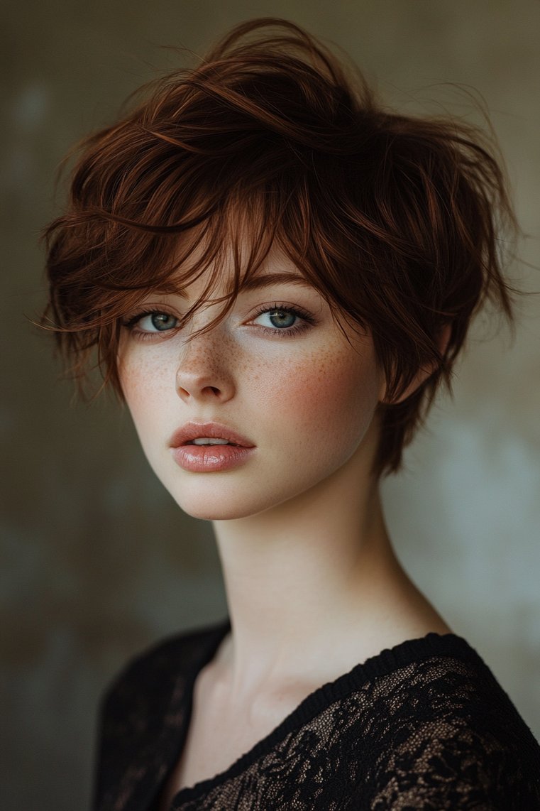 Textured Pixie Cut
