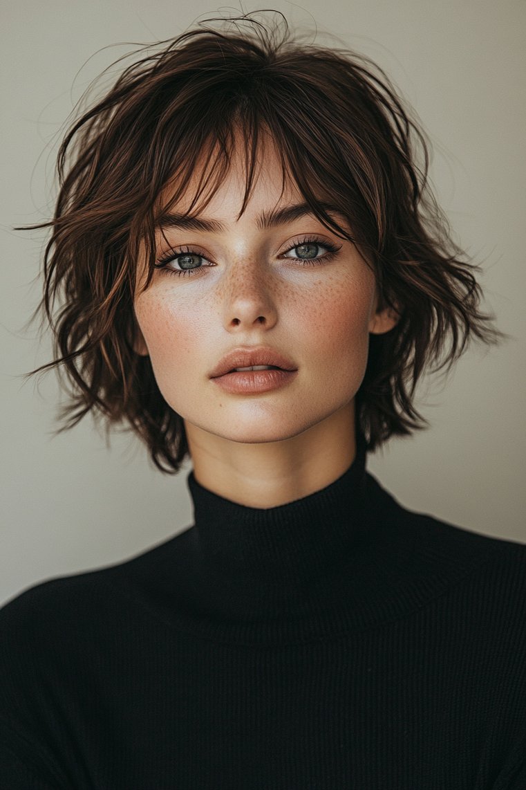 Textured Pixie Shag