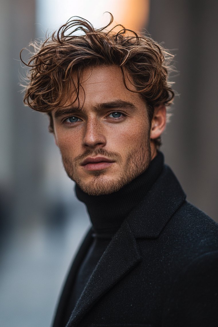 Textured Slick Back
