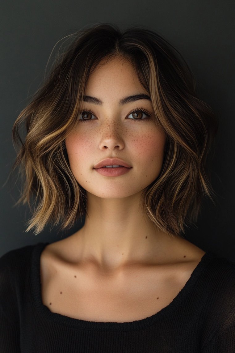 Textured Undercut Bob