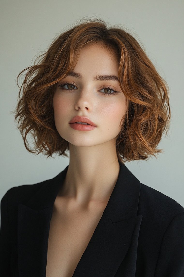 Textured Wedge Bob