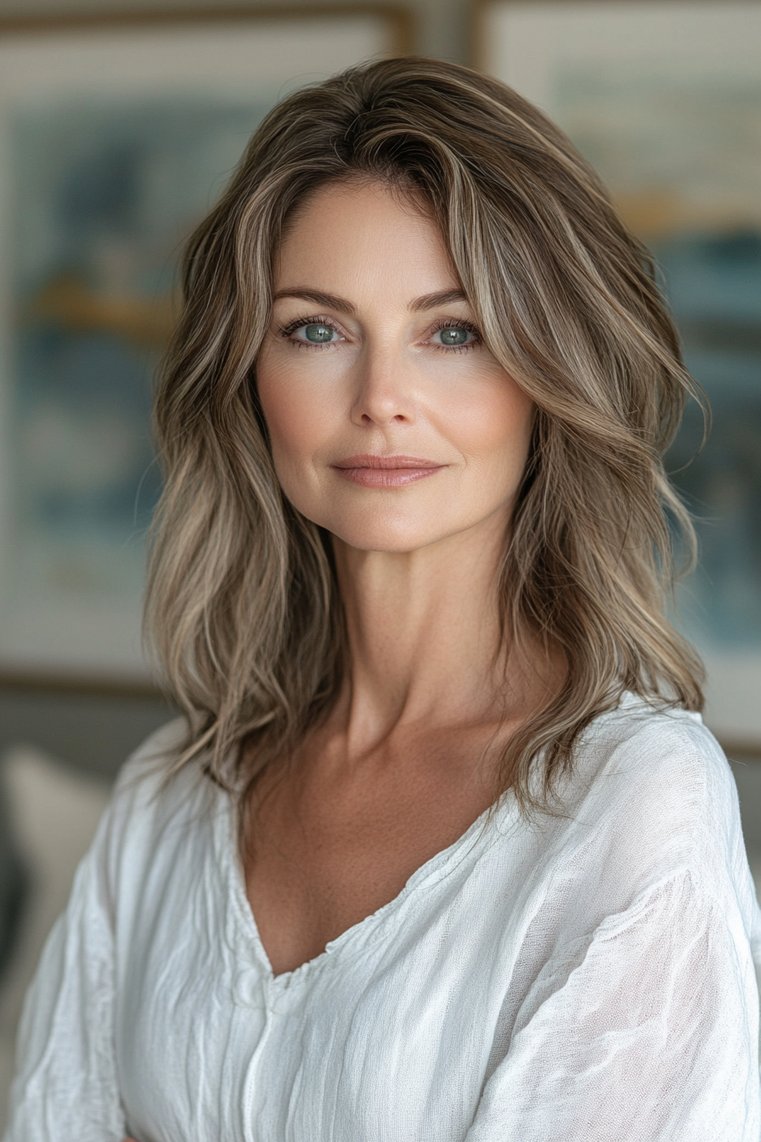 The Perfect Layered Cut for Fine Hair