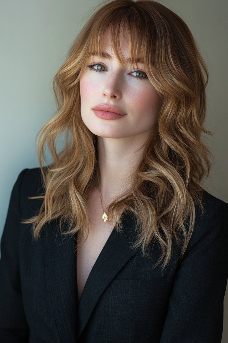 Tousled Fringe Cut