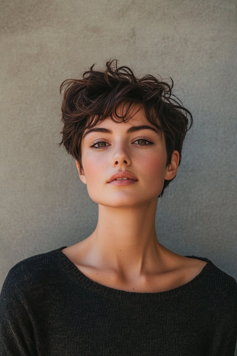Tousled Pixie Cut