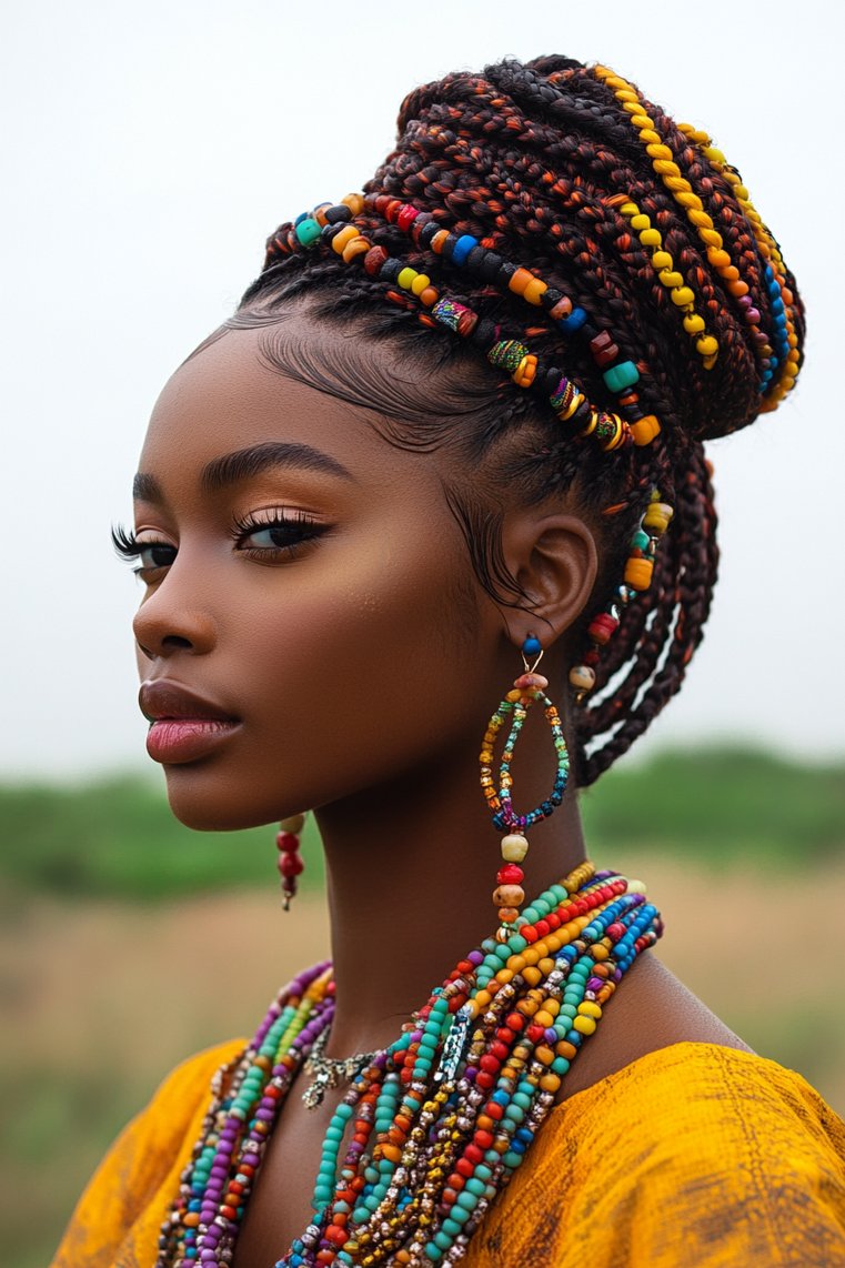 Twisted Box Braids