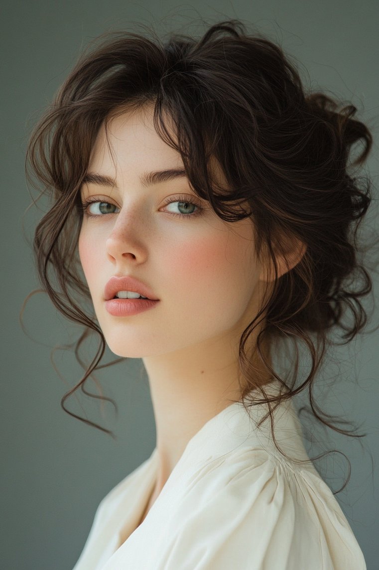 Twisted Curls With a Modern Edge