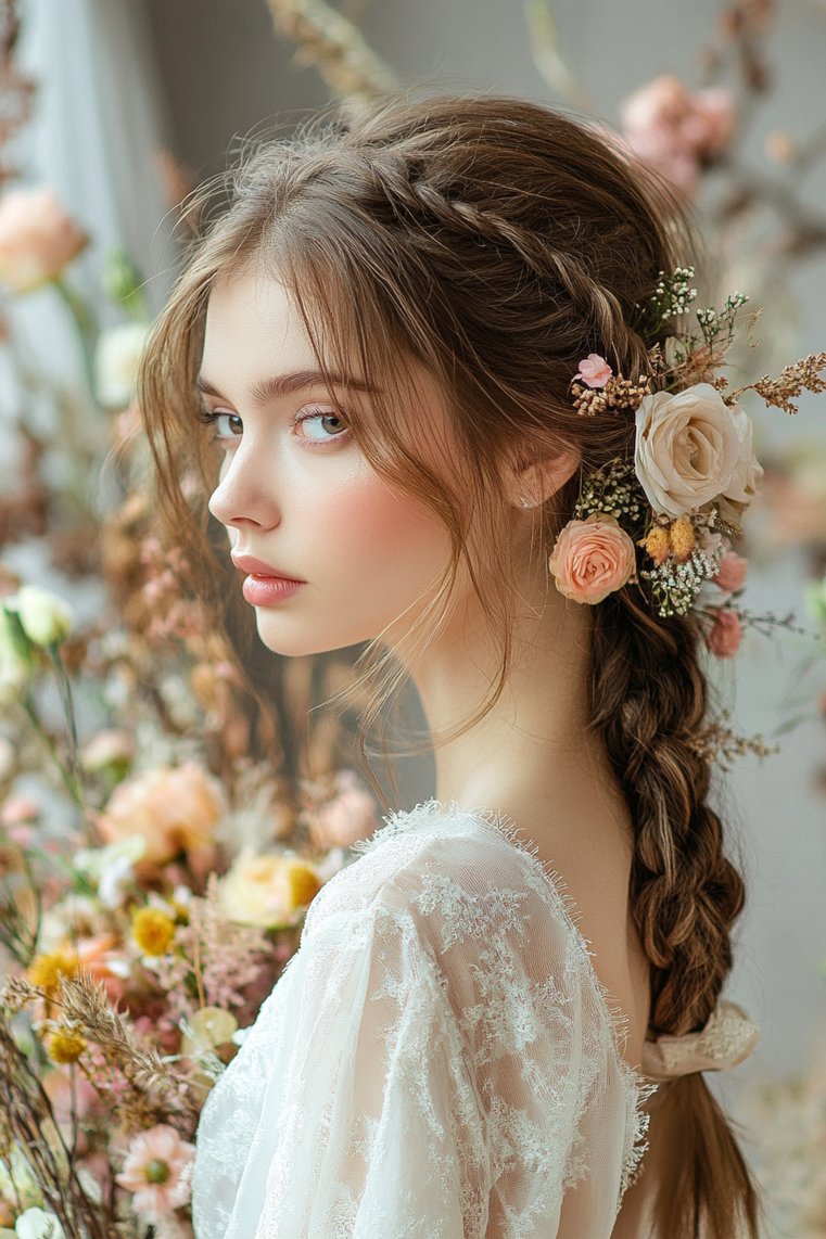 Twisted Halo Braid