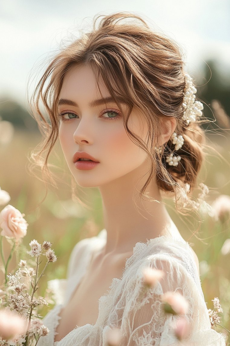 Twisted Low Chignon