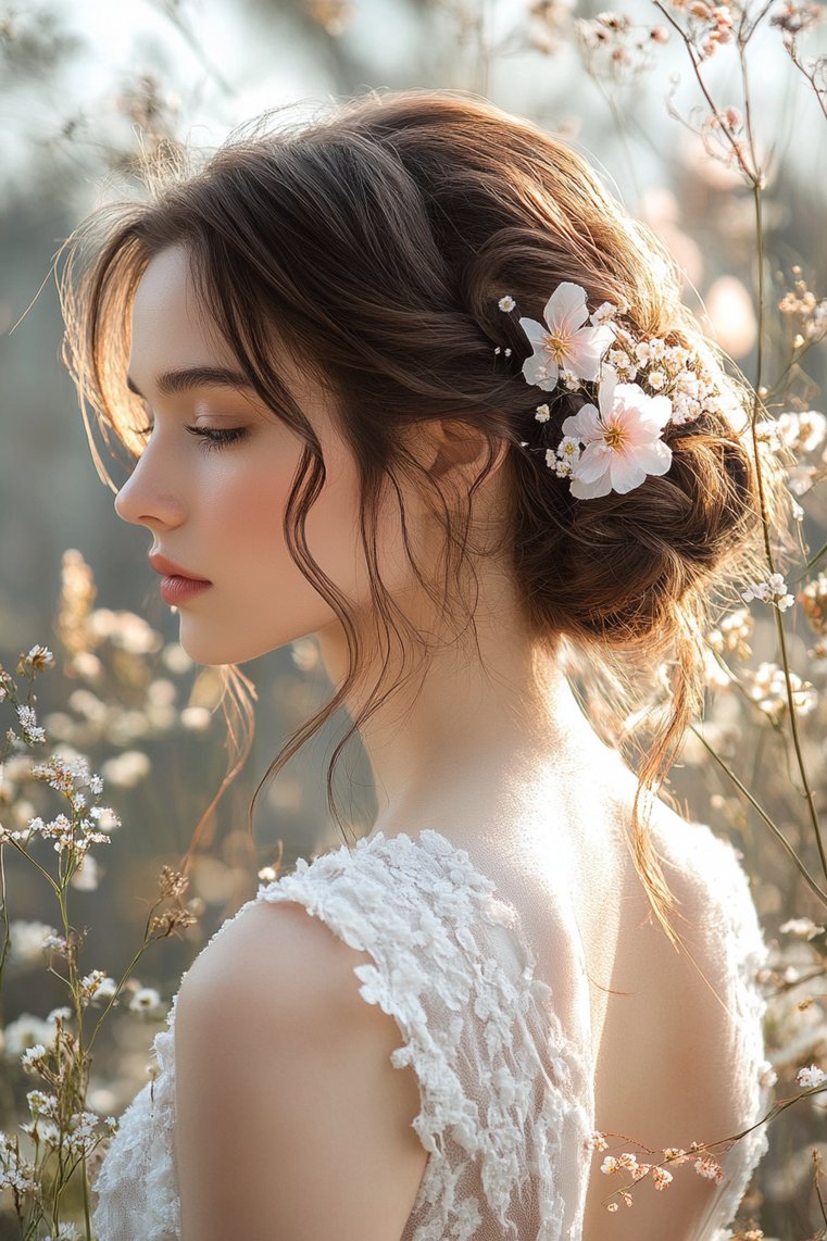 Twisted Low Chignon