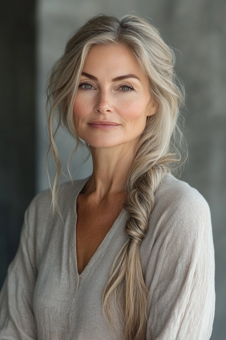 Twisted Side Braid