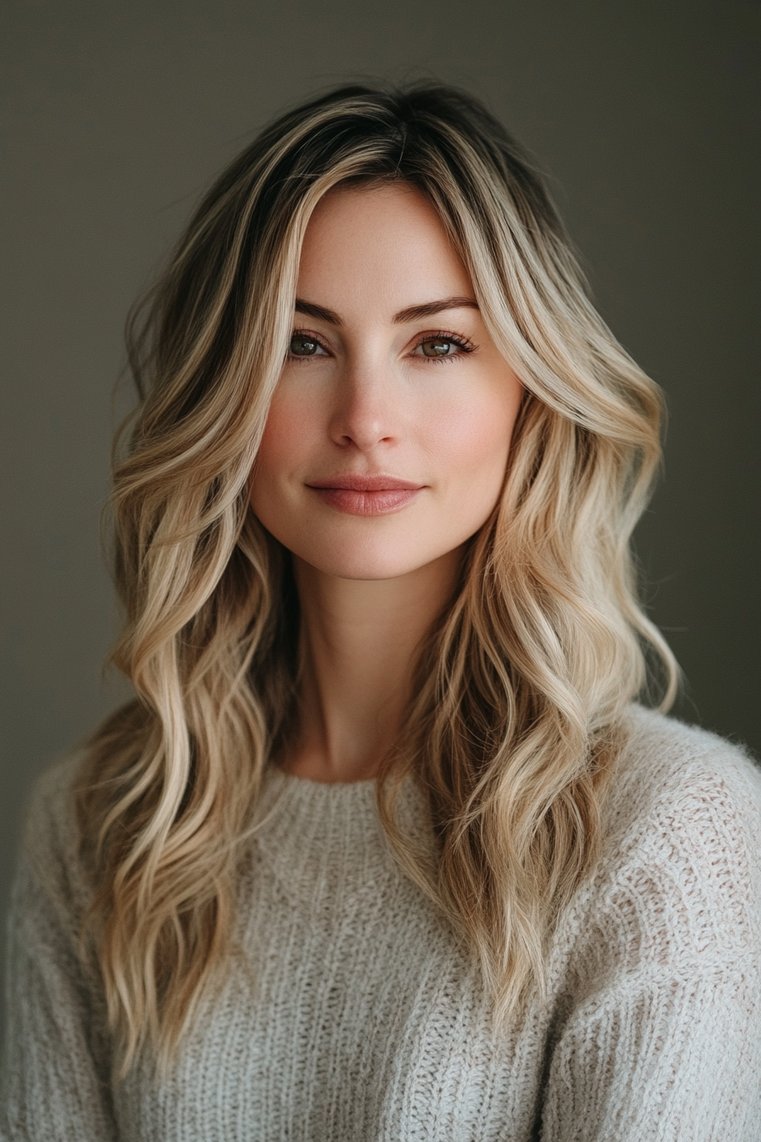 Vanilla Blonde Highlights for Fair Skin
