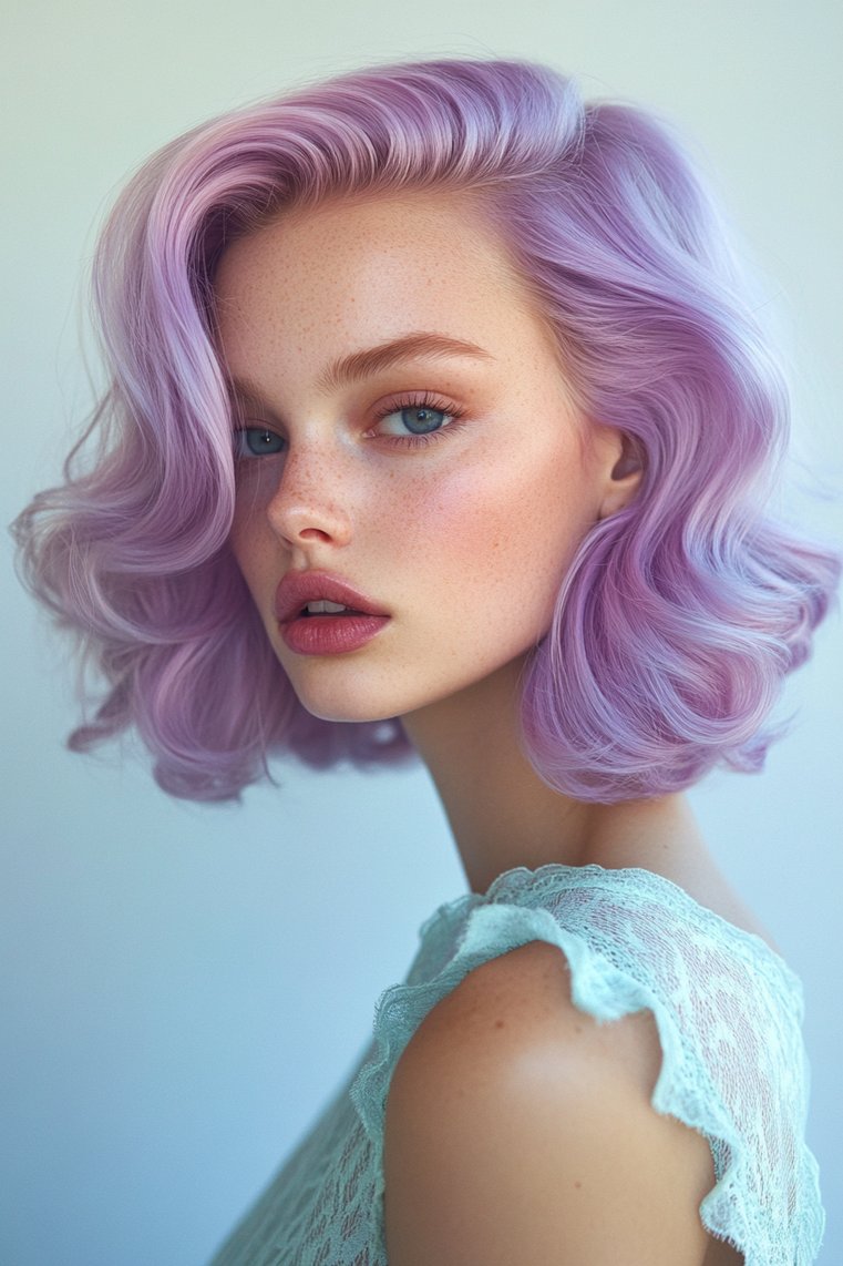 Vibrant Pastel Hair
