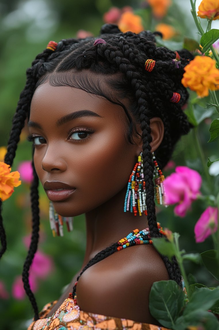 Vintage Fulani Braids