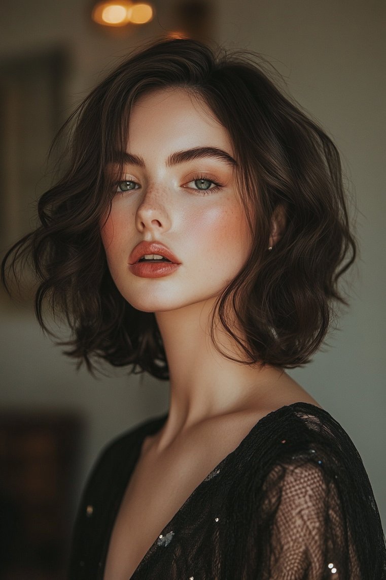 Vintage-Inspired Choppy Cut