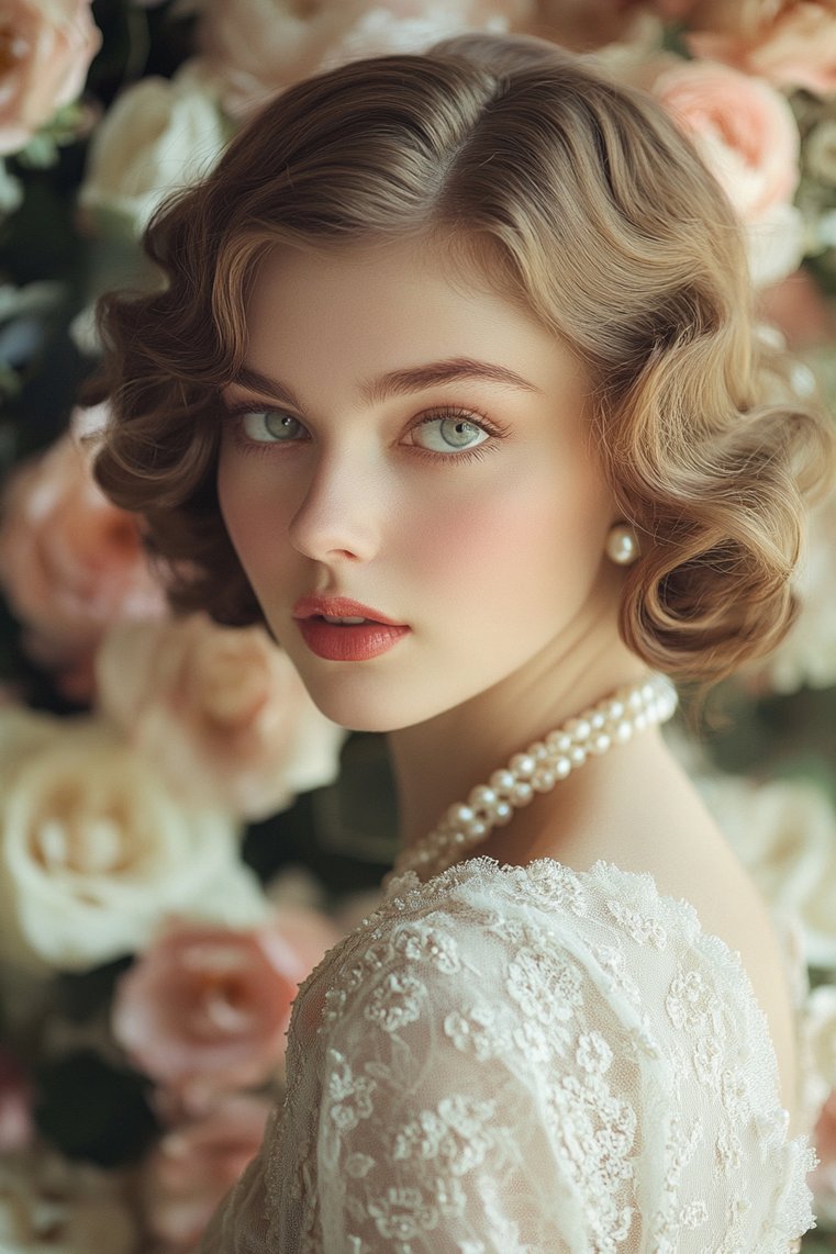Vintage-Inspired Finger Waves