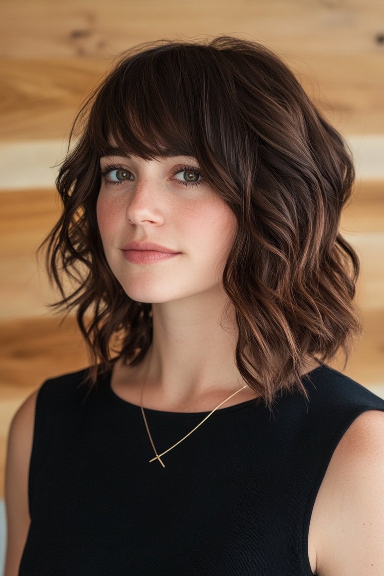 Vintage Shag With Curly Ends