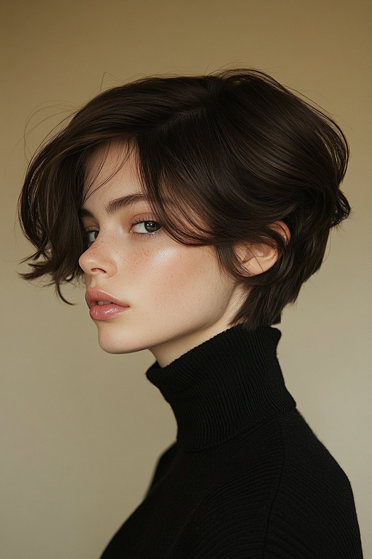 Vintage Wedge Cut