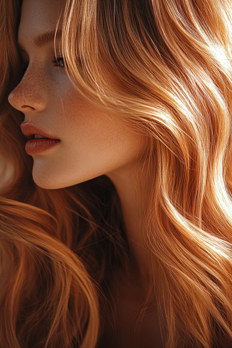 Warm Balayage Blonde