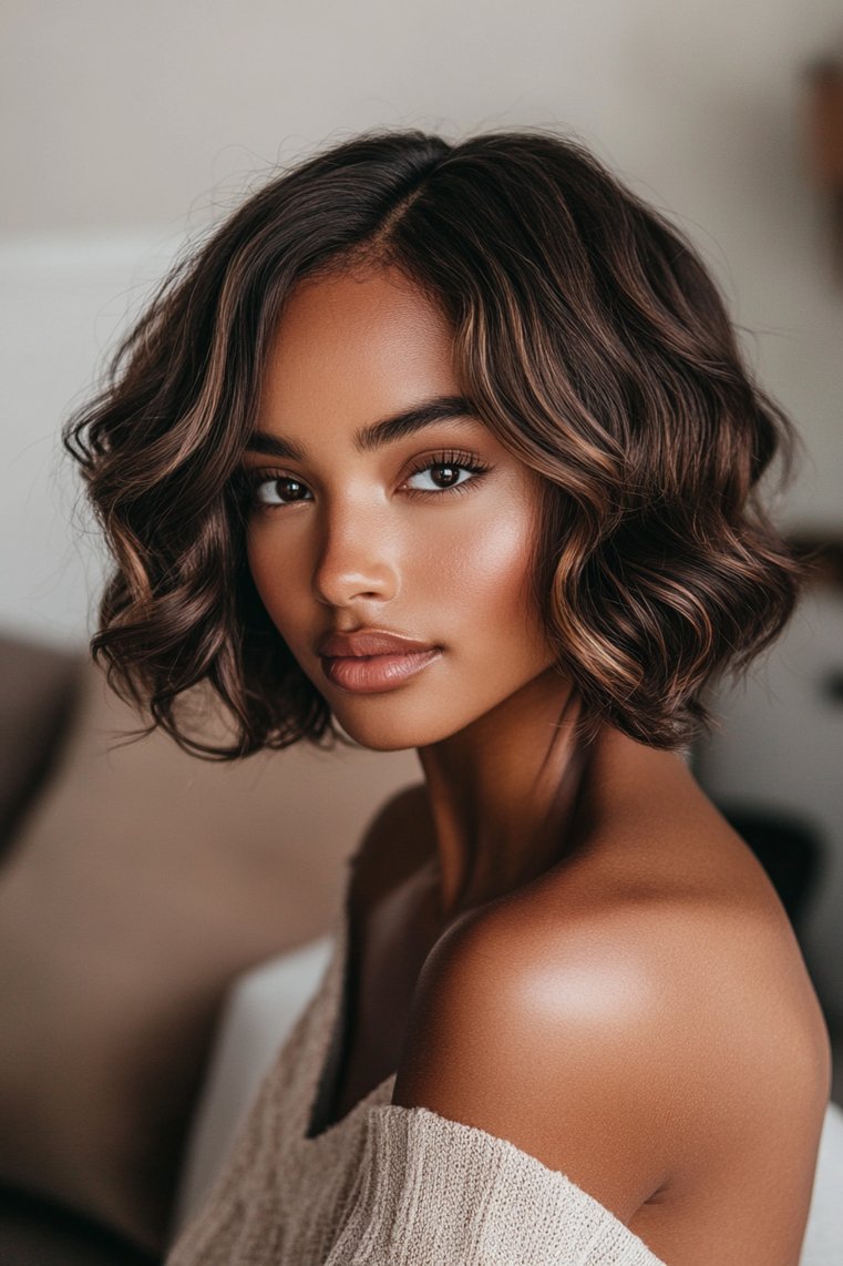 Warm Caramel Ombre