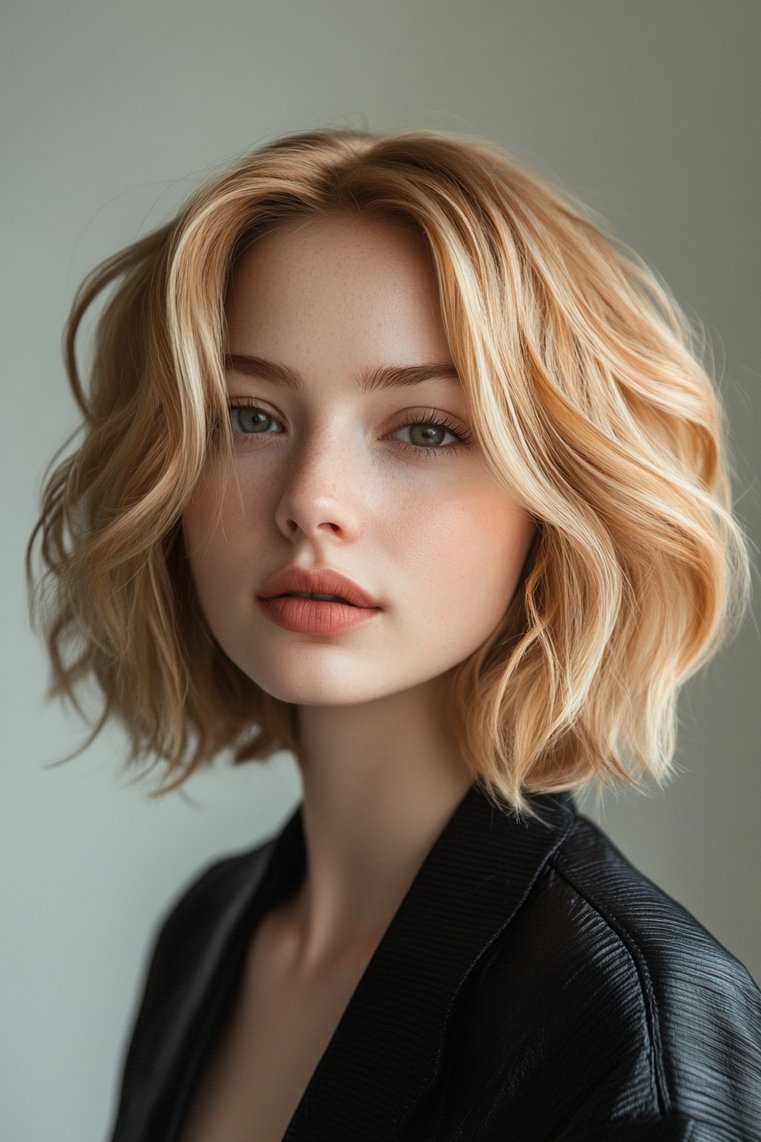 Wavy Bob With Volume