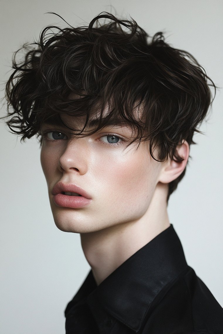 Wavy Bowl Cut