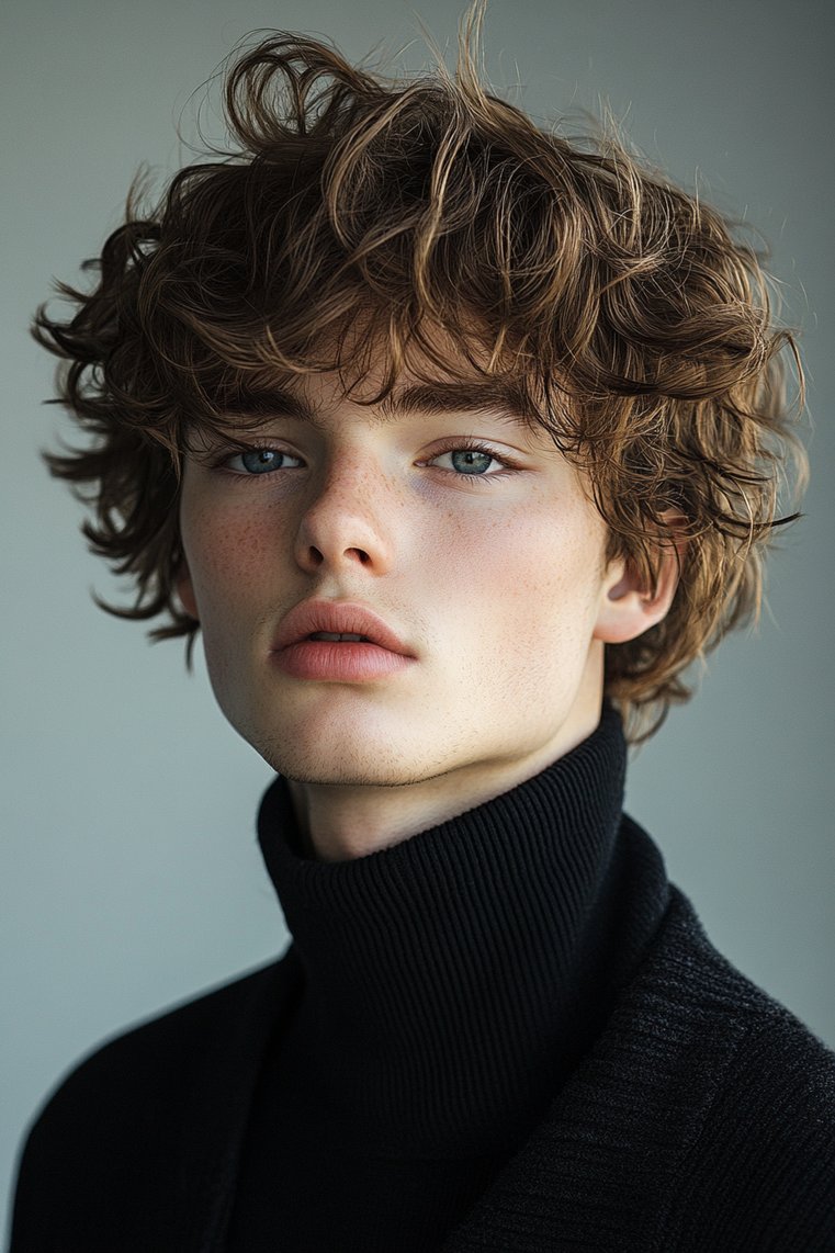 Wavy Bowl Cut