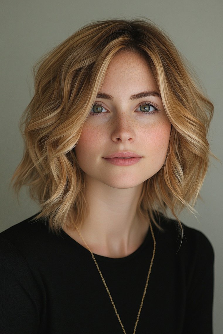 Wavy Short Hair