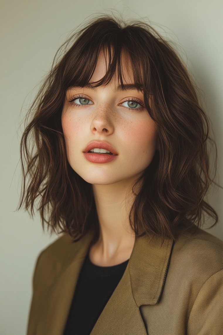 Wedge With Bangs