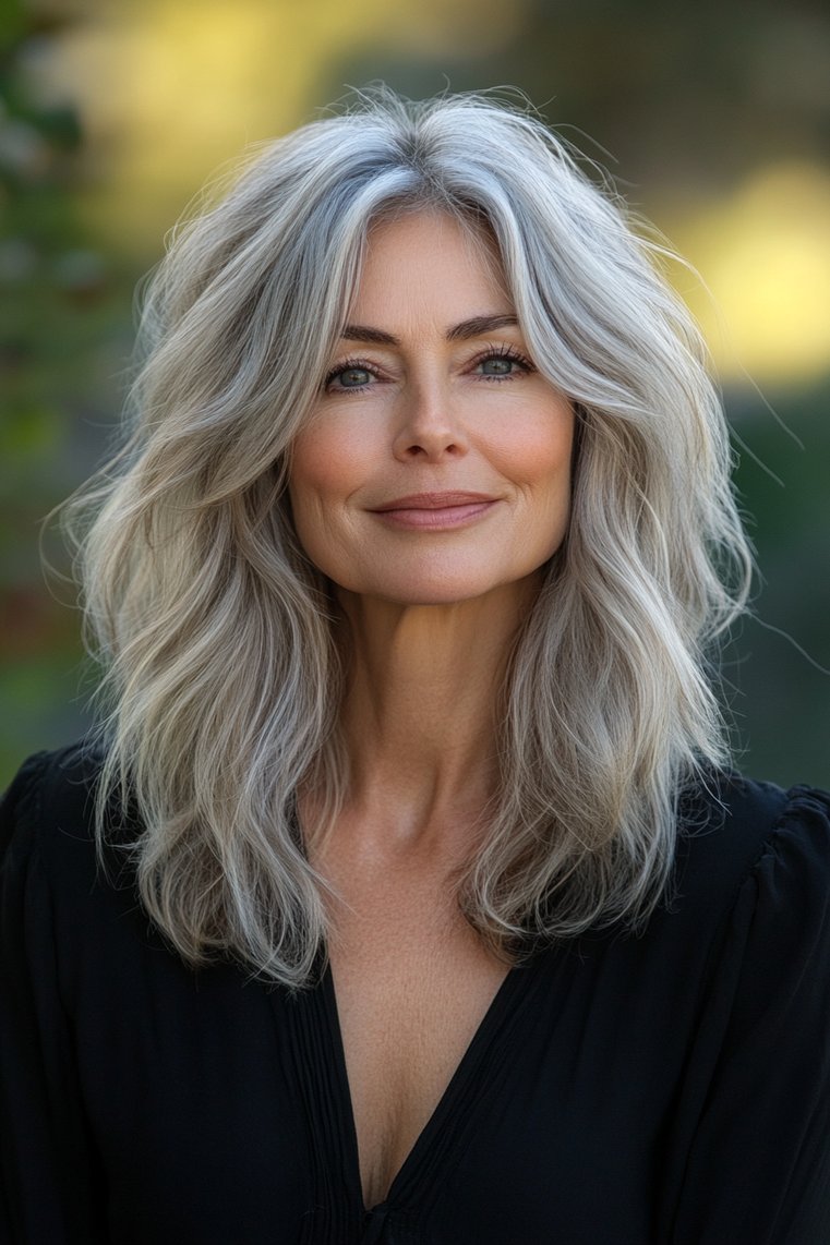 Wispy Layers With Natural Texture