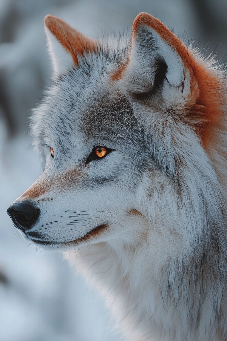 Wolf Cut With Bold Highlights