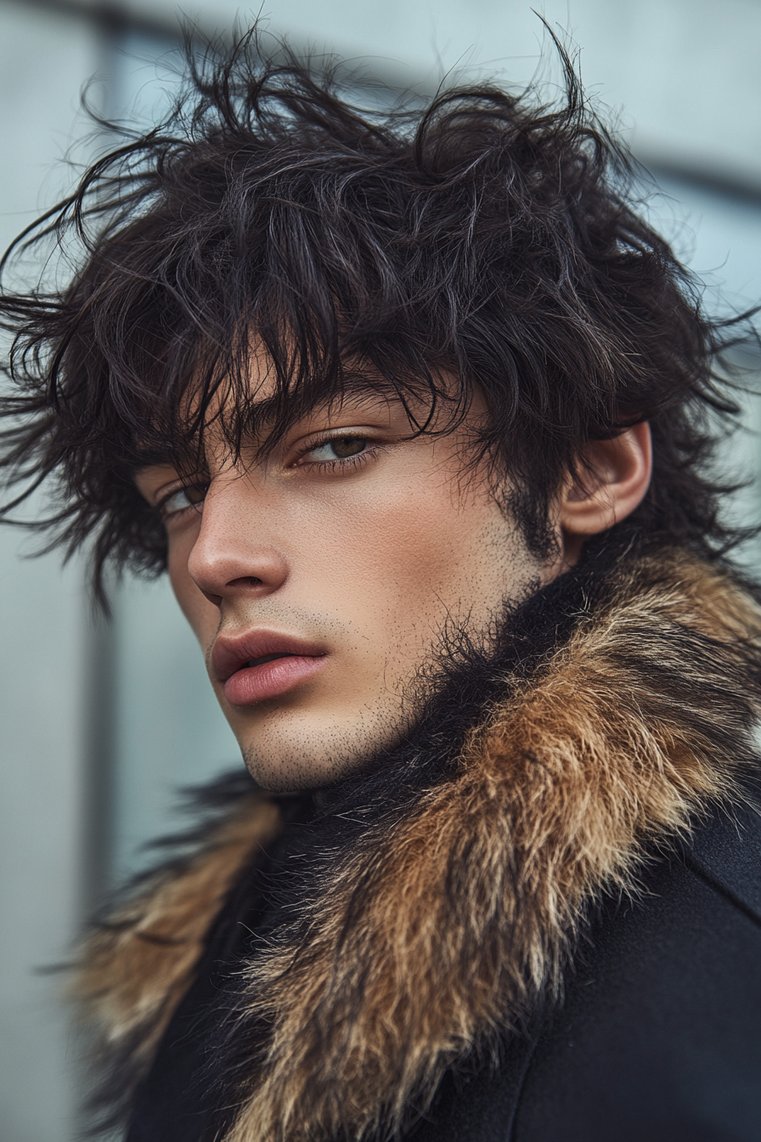 Wolf Cut With Fringe