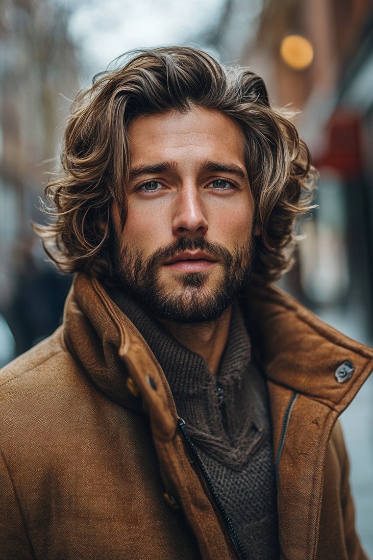 Wolf Cut With Natural Waves