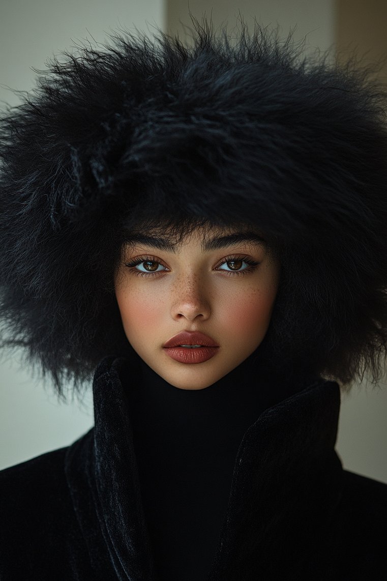 Wolf Cut With Soft Curls