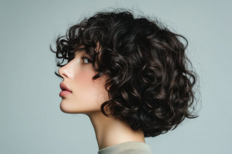 curly hair style