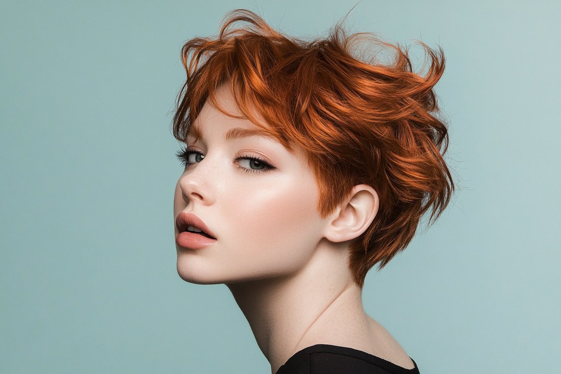edgy short pixie cuts