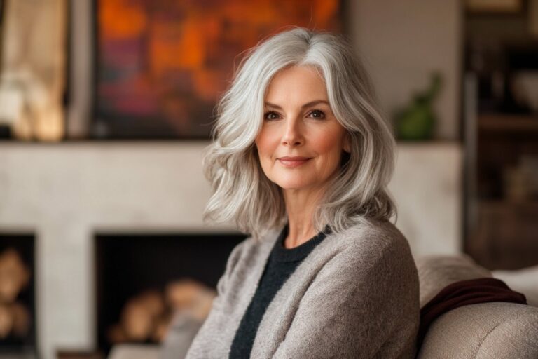 medium length hairstyles for women over 50